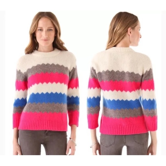 Marc Jacobs Medium Nikolai Sweater Birch Multi - Picture 1 of 8